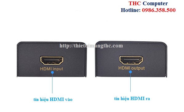 Thiết bị kéo dài hdmi to hdmi 60m, Extrenter hdmi 60m EKL